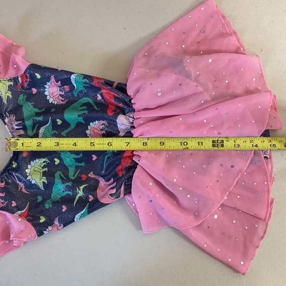 Little Girls Dinosaur 🦕 Dress Costume - Picture 3 of 4